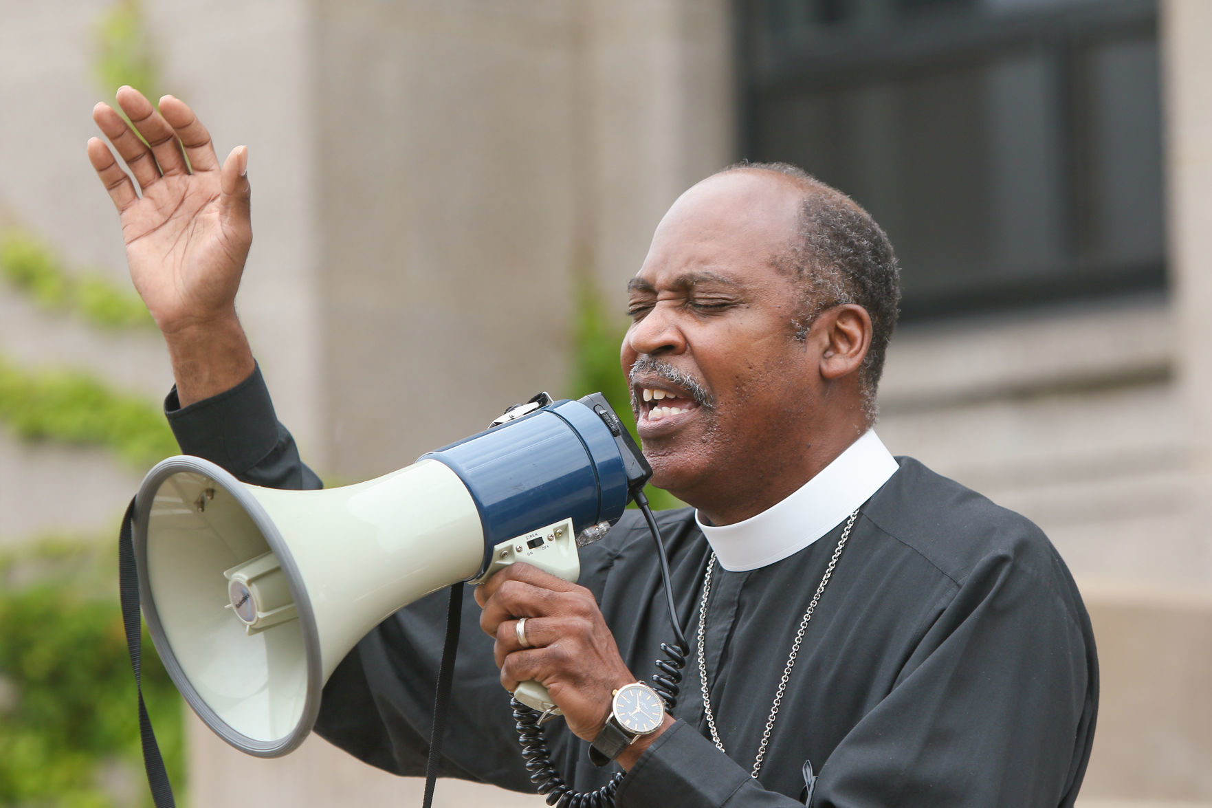 Peaceful rally in Gary